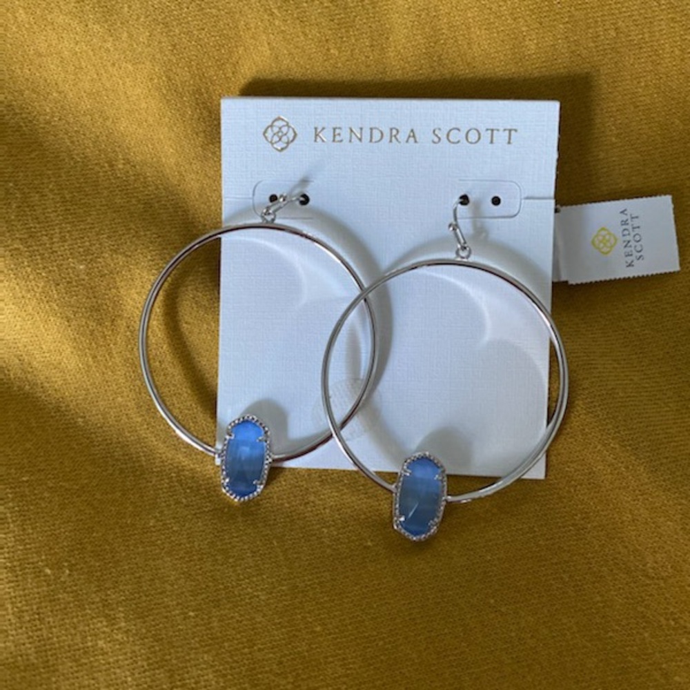 Kendra Scott Elora Periwinkle Earrings